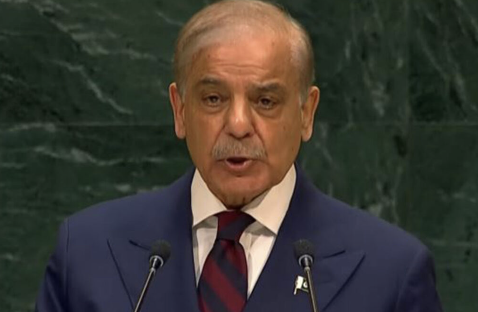 Shehbaz Sharif Warns Indus Water Diversion Would Be ‘Act of War’ at UNGA
