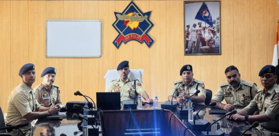 DGP Nalin Prabhat Reviews Ongoing Anti-Terror Operations In Udhampur-Kathua Belt