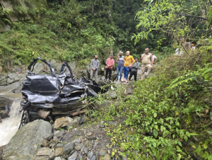 Two Killed As Car Plunges Into Deep Gorge In J&K’s Kathua