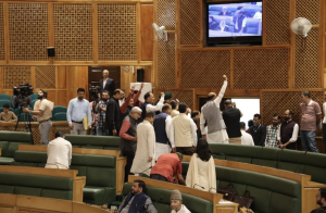BJP Walks Out Of J&K Assembly Over Discussion On Statehood Resolution
