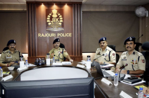 DGP Prabhat, IG Jammu Tejinder Singh Review Anti-Terror Operations, Security Grid In Rajouri