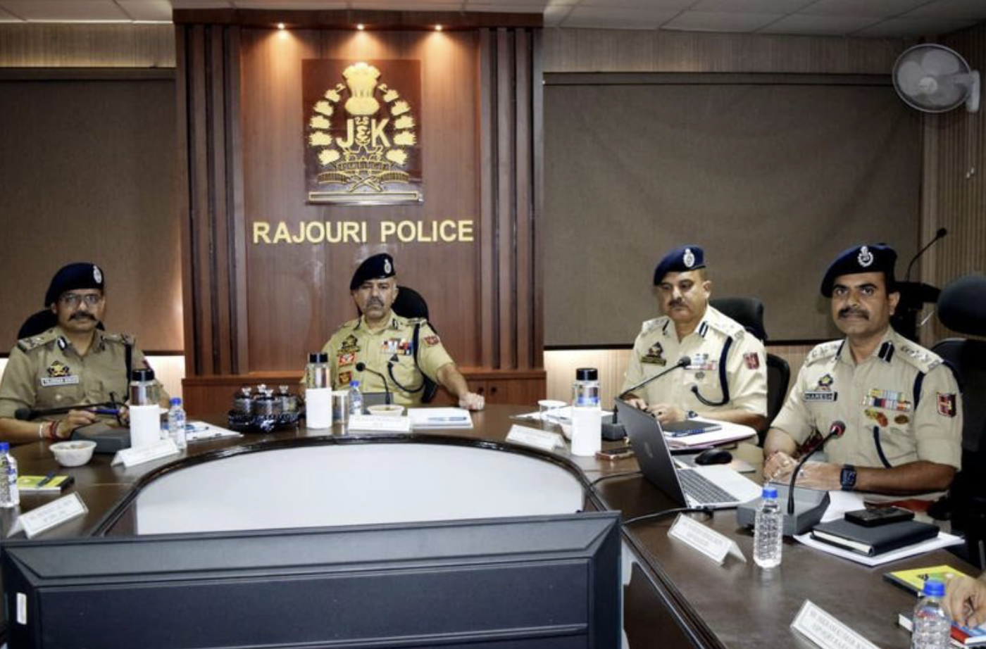 DGP Prabhat, IG Jammu Tejinder Singh Review Anti-Terror Operations, Security Grid In Rajouri