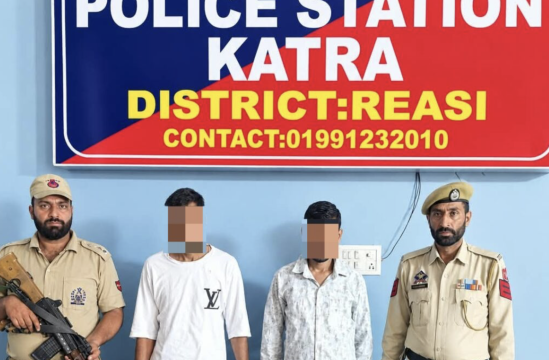Two Held With Heroin During Naka Checking in Katra