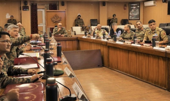 Northern Army Commander Reviews Security Situation In Kashmir