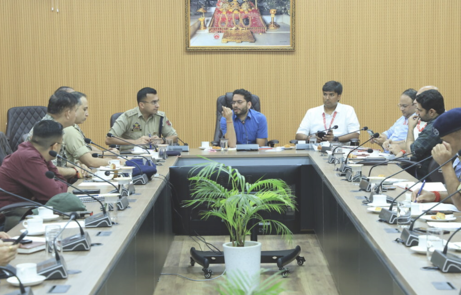 Vaishno Devi Shrine Board Reviews Navratra Preparations as Heavy Pilgrim Rush Expected