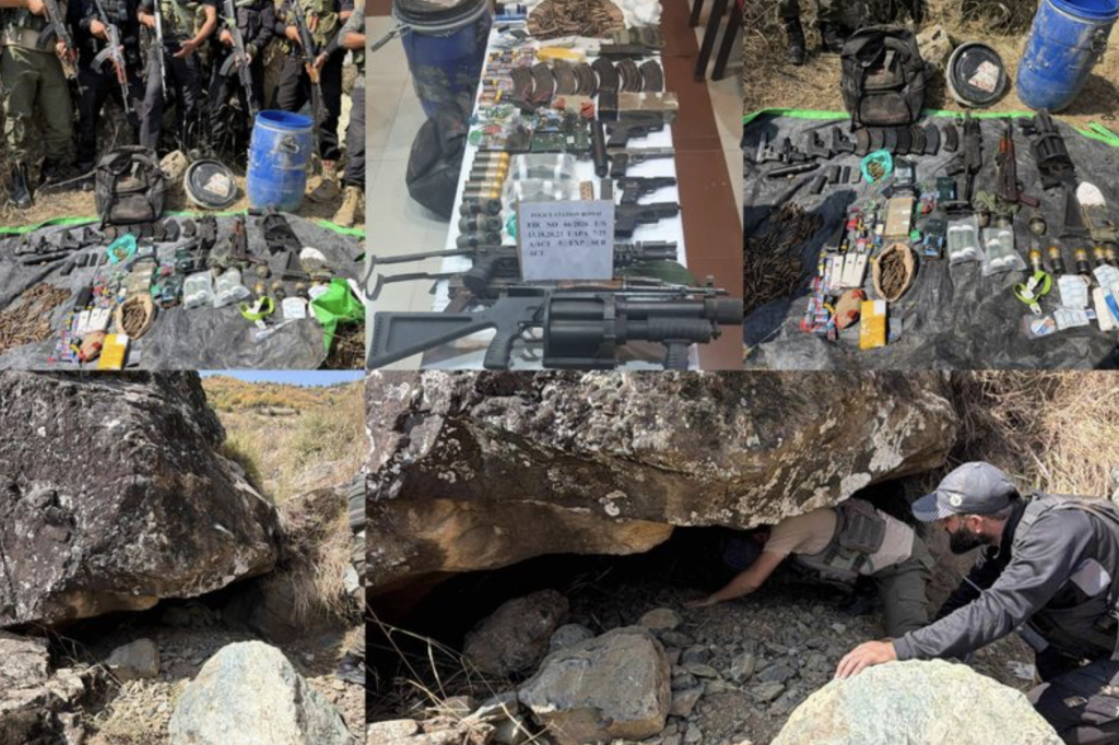 Cache Of Arms, Ammunition Recovered From Forest In Baramulla