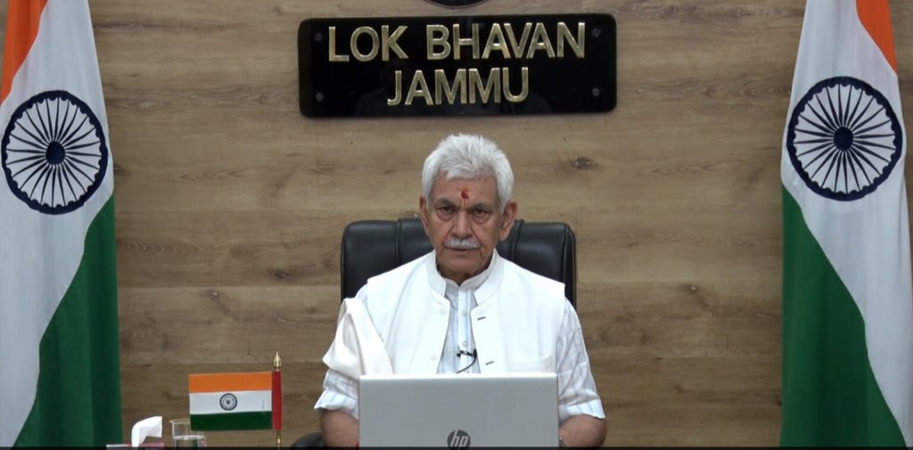 J&K At Critical Juncture, Mass Movement Needed Against Drug Menace: LG Manoj Sinha