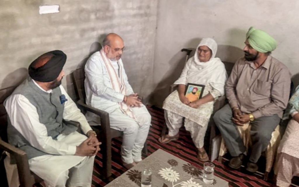 Shah Visits Punjab, Meets Family Of Batala Man Who Died In Incident Linked To Drug Menace