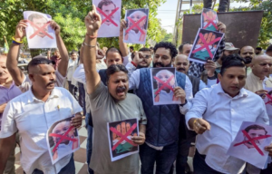BJP Protests In Jammu Over Kharge’s Remarks On PM’s Father
