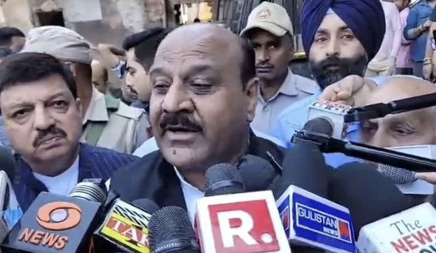 Jammu Market Fire: Govt To Extend Assistance To Affected Shopkeepers, Says Dy CM