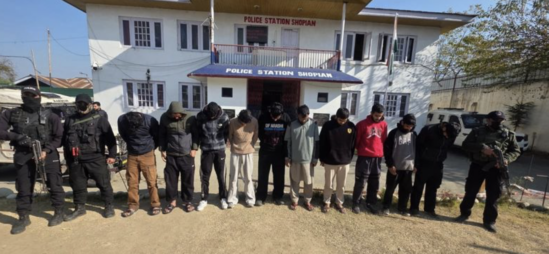 Terror Financing Module: Ten Associates Of Terrorists Arrested In J&K